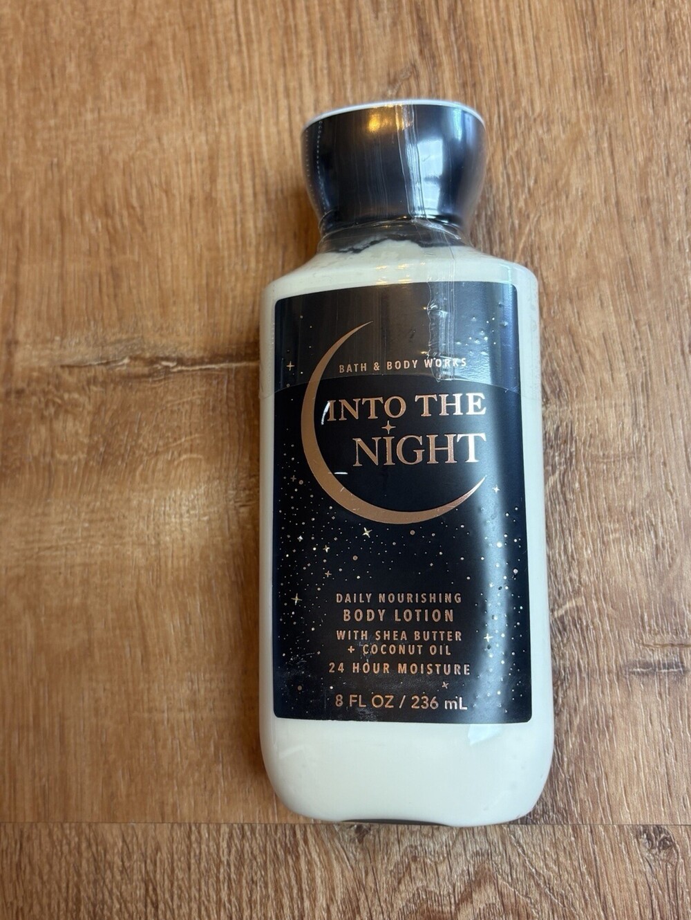 Bath & Body Works INTO THE NIGHT 24 Hour Moisture Body Lotion 8oz Full Size, NEW